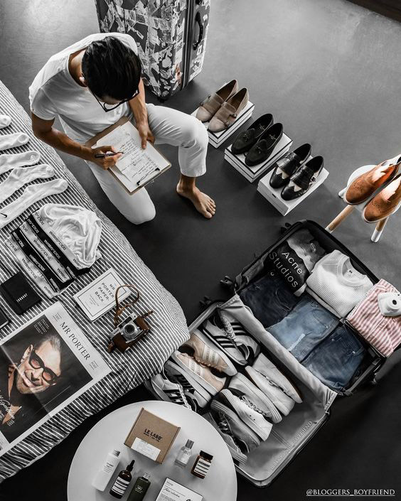 Mang gì theo trong vali của nam giới khi đi du lịch, công tác ngắn ngày